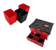 Milwaukee Packout Multi Depth 3 Drawer Tool Box Compatible Small Nesting Bins L