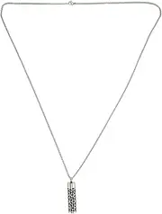 Essential Oil Diffuser Necklace, Stainless Steel Essential Oil Pendant Necklace Hollow Design for Indoor Outdoor