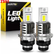 2Set D2S 2X D2R Headlight LED Conversion Bulb Kit Replace HID Xenon Super White (for: Fiat)