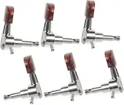 Levemolo 6 Set Guitar Sealed String Durable Tuning Key Pegs for Acoustic Electric Guitars Replacement Accessory for Accurate Tuning and Enhanced Performance