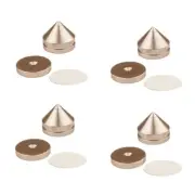 4Set Hifi Audio Foot Spikes Cone Floor Foot Nail Aluminum Alloy Speaker DAC3802