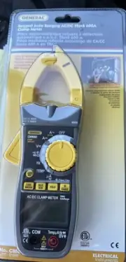 General Rugged Auto Ranging AC/DC TRMS 600A Clamp Meter