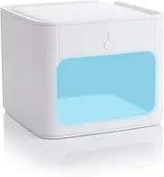 UV-C Light Sanitizer Box, Portable Phone UV Sterilizing Box, Wireless Charging for Smart Phone with Night Light Function, for Cell Phone, Watches Glasses, Masks