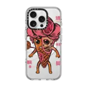 iPhone 16 Pro Clear Case MagSafe Compatible Ice Cream Kaiju