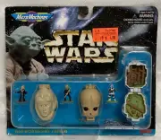 Micro Machines Star Wars Head Pods #4 Bib Fortuna Figrin D'an Scout Trooper NIP