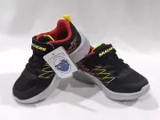 Skechers Toddler Boy's Microspec Texlor Black/Red Sneakers - Size 7 NWB 403770N