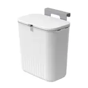 Kitchen Compost Bin Hanging Trash Can 9L Lid Under Sink Small Cupboard Countertop Waste Management Odour Proof Space Saver