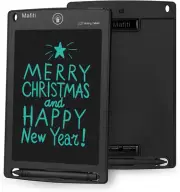 LCD Writing Tablet 8.5" Electronic Drawing Pad Kids Doodle Board Memo Black