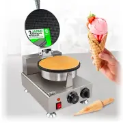 ALDKitchen Waffle Cone Maker | Stainless Steel | Manual | Single | 110V