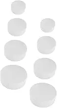 MOLUCKFU 8Pcs Round Cake Model Cake Decorating Practice Tools for Photography Props for Birthdays Special Occasions Includes Dummies