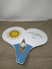 Dolce And Gabbana Light Blue Paddle Ball Set