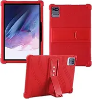 Case for MB1001 Tablet 10.1,Kids Friendly Silicone Case for Moderness MB1001/Okaysea 10.1 Tablet/Relndoo T618/ZONKO D115/MEIZE D115//ZZB 10 inch Tablet (Red)
