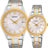 在飛比找PChome24h購物優惠-SEIKO精工 CS 城市情侶手錶 對錶 6N52-00D0
