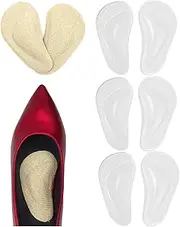 FLORNO Arch Support Shoe Insoles for Flat Feet, Plantar Fasciitis, High Arch, Unisex - 4 Pairs