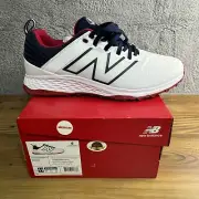 New Balance Fresh Foam Contend V2 MG406WN White/Navy Men Spikeless Golf Shoes
