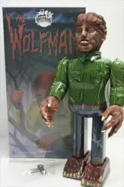 Tin Toy ROBOT Universal Monsters Werewolf HOUSE THE WOLF MAN Made in Japan New