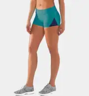 GYM EXERCISE SHORTS VIRUS ECO22.5 STAY COOL MESH DATA - BAY BLUE