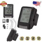 Lightweight Protegé 9.0 Wireless Cycling Computer - 9 Function Display, Black