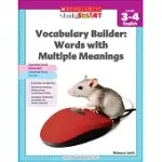 VOCABULARY BUILDER: WORDS WITH MULTIPLE MEANINGS, LEVELS 3-4 ENGLISH