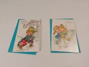 1975 N NORCROSS, TINA GREETING CARD SET.