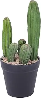 Yinleus Artificial Cactus 28CM/11 inches Faux Cactus Fake Cactus Potted Plants for Indoor Outdoor Home Offices Store Decor
