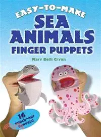 在飛比找三民網路書店優惠-Easy to Make Sea Animals Finge