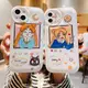 ins卡通美少女水冰月適用蘋果14/15手機殼12可愛個性iphone13promax全包11防摔xr氣墊軟膠殼xsmax保護678plus