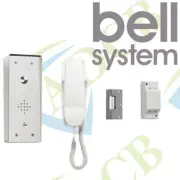 Bell VRK Vandal Resistant Audio Door Phone Intercom Electric Lock Kit 1-10 Way