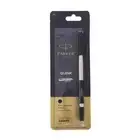 Parker Ultra Fine Navigator Roller Ball Pen Refills Black Pack of 5 Free Ship
