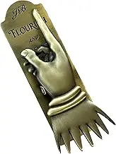 Harry Potter Flourish and Blotts Hand Book Page Clip, Decorative Journal Clips, Paper Holders for Notebook, Bookmark to Hold Journal Open, Gold Metal, Officially Licensed Wizarding World Merchandise