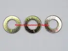 (100) 3/8 F436 SAE Grade 8 Yellow Zinc Hardened Flat Washers 3/8 ID x 3/4 OD