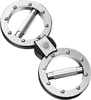 Stainless Steel Forearm Strengthener - Hand Trainer for Heavy Duty | Ergonomic Muscle Builder for Athletes and Gym Enthusiasts, Rock Climbing, Wrestling De