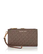Michael Michael Kors Signature Print Wristlet Wallet