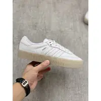 在飛比找Yahoo!奇摩拍賣優惠-【正品】ADIDAS SAMBAROSE SHOES 白 休