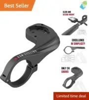 Stylish Wahoo Mount for Cycling Computers - Lightweight and Versatile Design