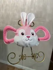 AFP OUTDOR Durable Bunny Face Interactive Face Squeaky Dog Toy