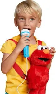 Karaoke Plush Sesame Street Toys (Abby Elmo Plush Toy) - Straps NEW