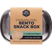 Ever Eco Stainless Steels Bento Snack Box 2 Compartment | Flora & Fauna AU