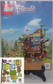 LEGO Friends 41703 Instruction Manual & Stickers Friendship Tree House No Bricks