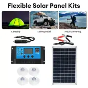 Solar Panel Kit Battery Charger Controller For Car Van Caravan Boat 12V-18V