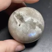 Moonstone and Sunstone Crystal Sphere Orb Ball 45.9mm 134g