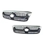 Sterling Grille to suit Toyota Hilux 08/2008 to 08/2011 - TYHX-GRI-66F