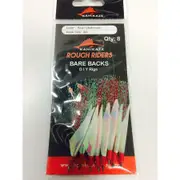 Rough Rider Flasher Circle Hooks 3/0 Red/Chartreuse 8 Hooks