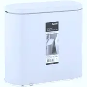 Barelli 10L White Hygiene Series Plastic Bathroom Bin