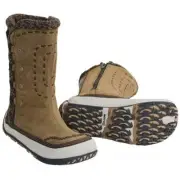 Merrell Puffin High Primaloft Tan Taupe Suede Leather Zip Boots Womens 5.5