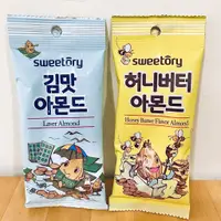 在飛比找蝦皮購物優惠-《sweetory》韓國海苔✖️蜂蜜奶油杏仁果 30g