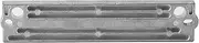 KIMISS Anode Kit, Zinc Alloy Anode Bar 55320‑94900 Accessory Replacement for Suzuki Outboard Motor 60‑300HP