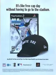 MLB 06 The Show PS2 Print Ad/Poster Official David Ortiz Free Cap Promo Art RARE