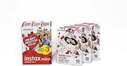Instax Fujifilm Mini Film, Heart Sketch 30 Pack