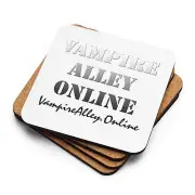 VampireAlley.Online Cork-Back Coaster